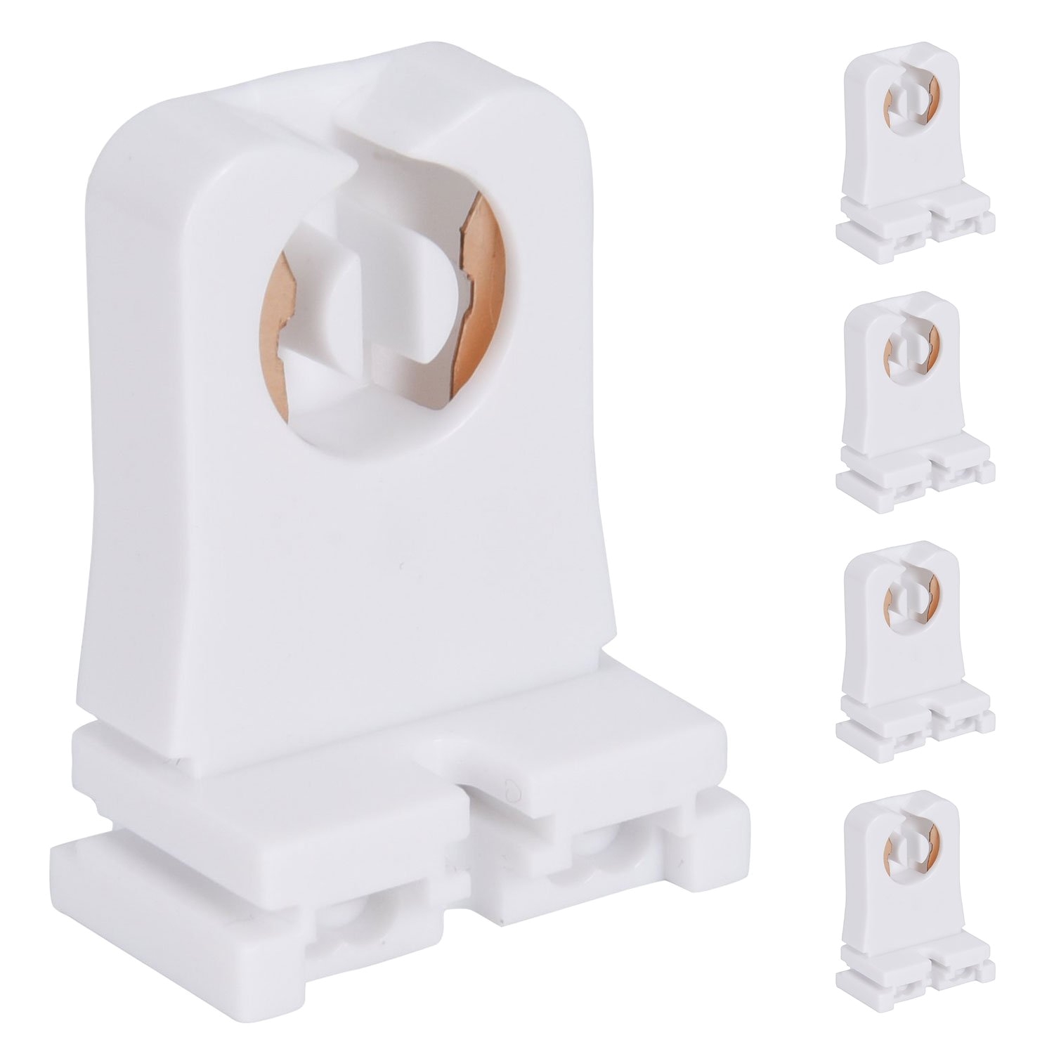 get quotations a· non shunted turn type t8 lamp holder jackyled 4 pack ul socket tombstone for