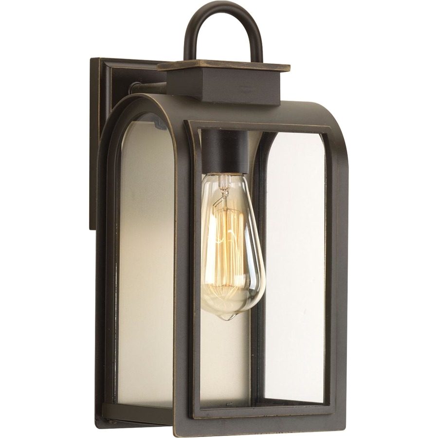 progress lighting refuge 13 375 in h oil rubbed bronze medium base e 26