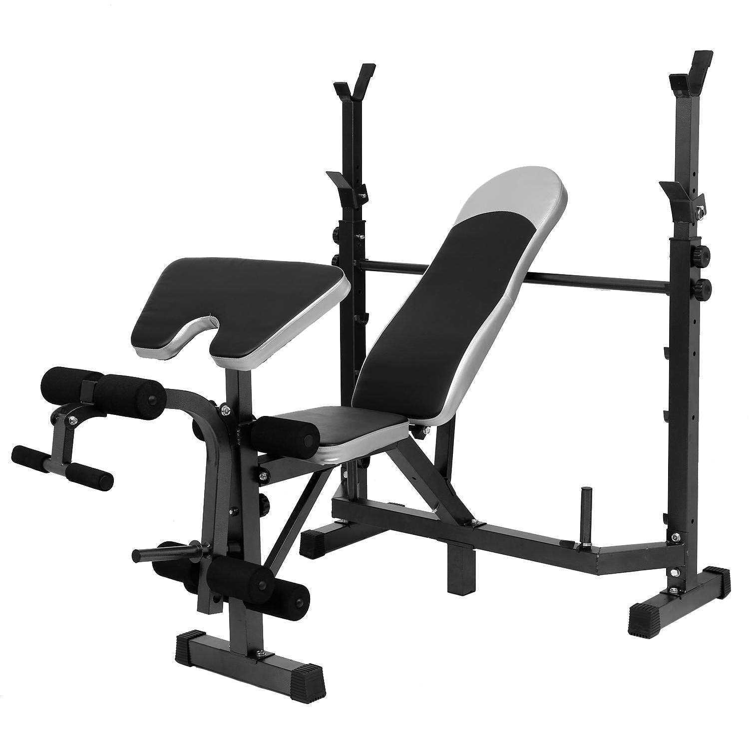 Olympic Bench Press for Sale Amazon Com Multi Function Olympic Workout Bench W Adjustable Squat
