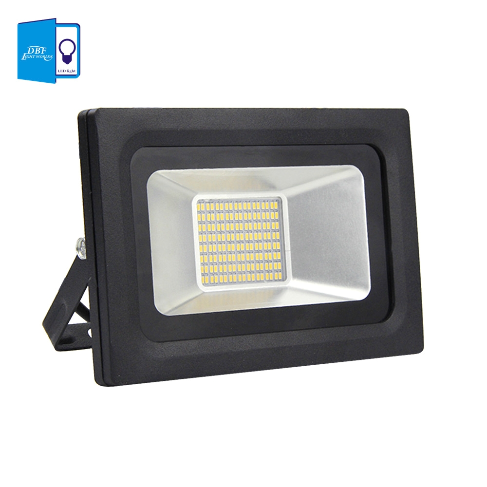 bright led floodlight 100w 60w 30w 15w led flood light waterproof 220v led spotlight refletor led outdoor lighting gargen lamp in floodlights from lights