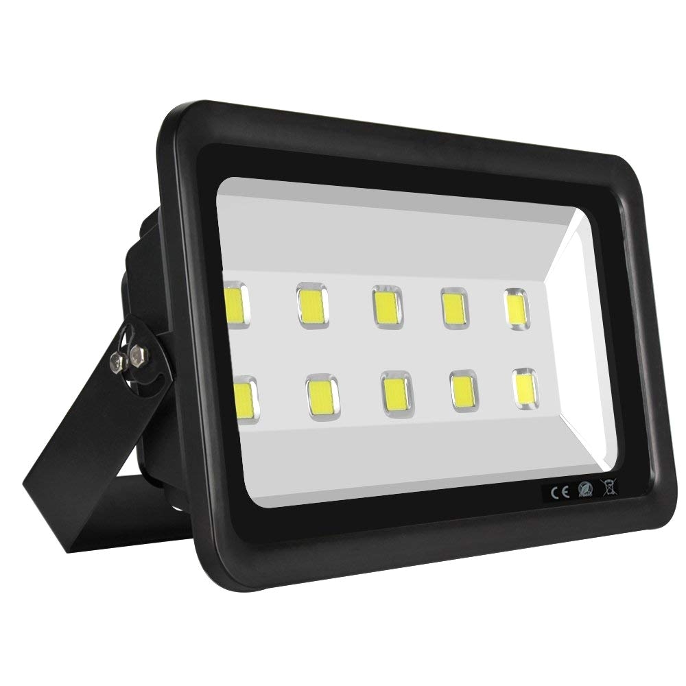 laputa black exterior led flood light 500w outdoor led flood lights 50000lm cool white 6000k super bright outdoor led flood lights amazon com