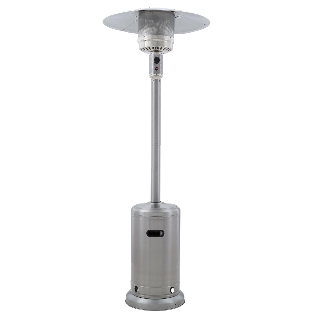 41000 btu stainless steel propane patio heater