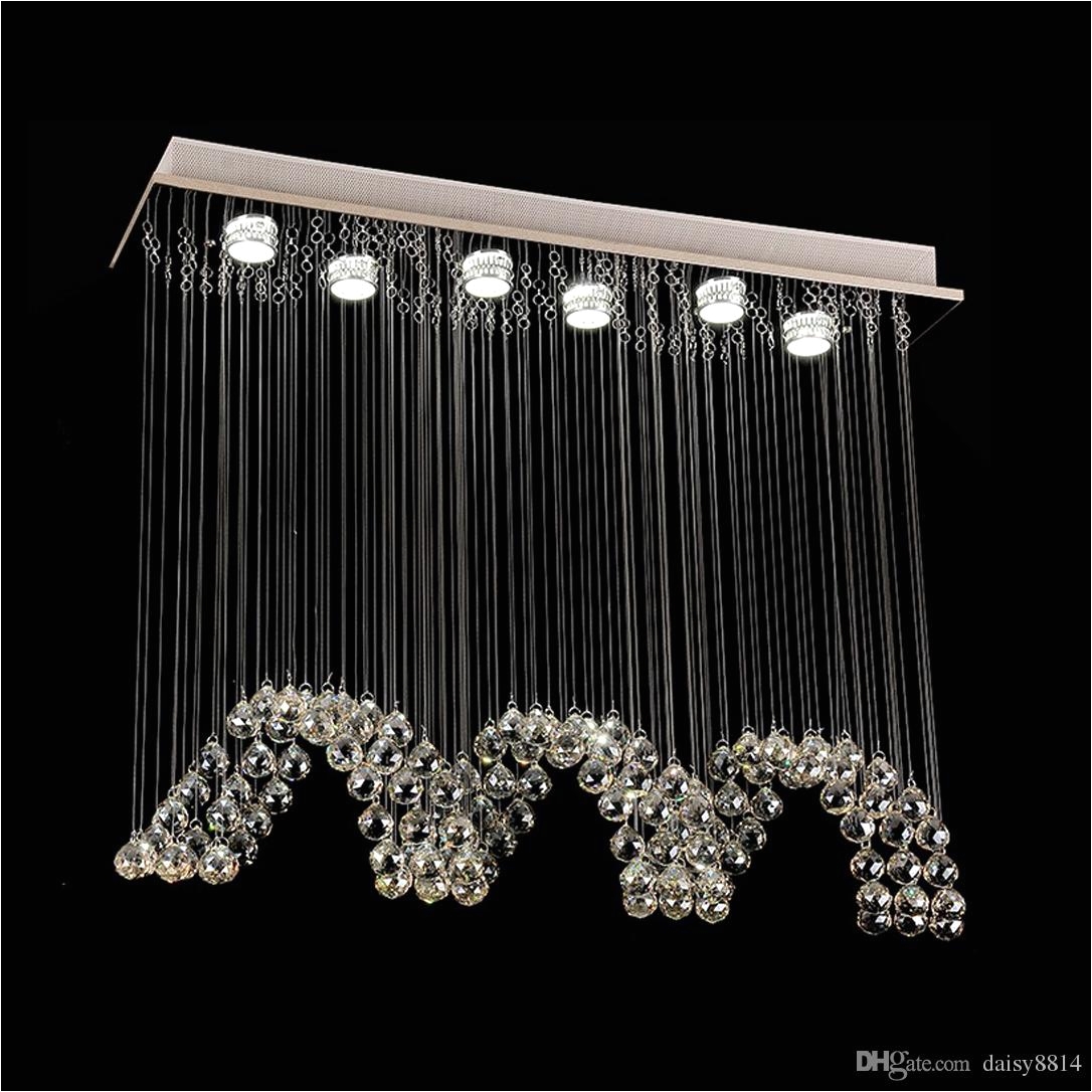 new wave design dinning room crystal chandelier lighting modern home lamp led crystal light sfree shipping overstock chandelier tree branch chandelier from