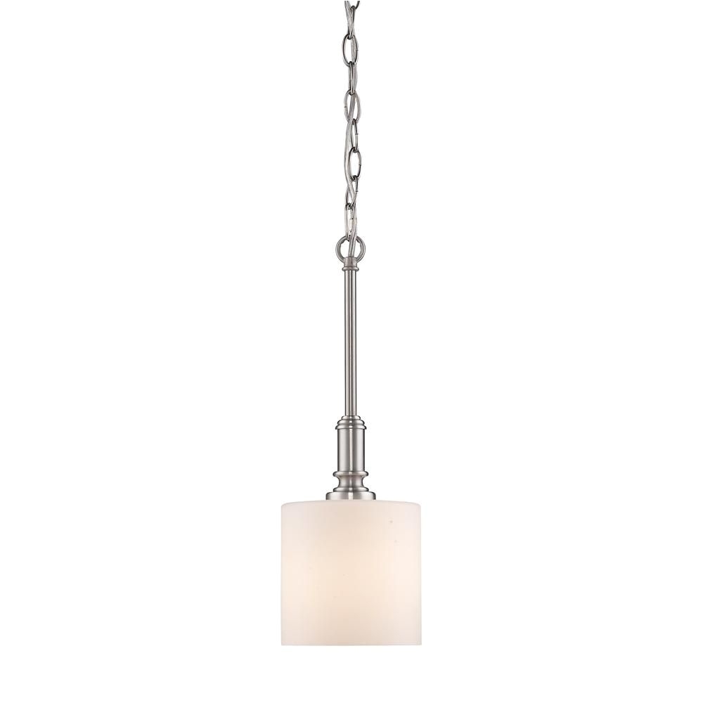 golden lighting beckford pw mini pendant in pewter silver with opal glass pewter