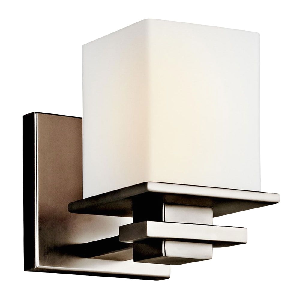 kichler lighting tully 1 light wall sconce