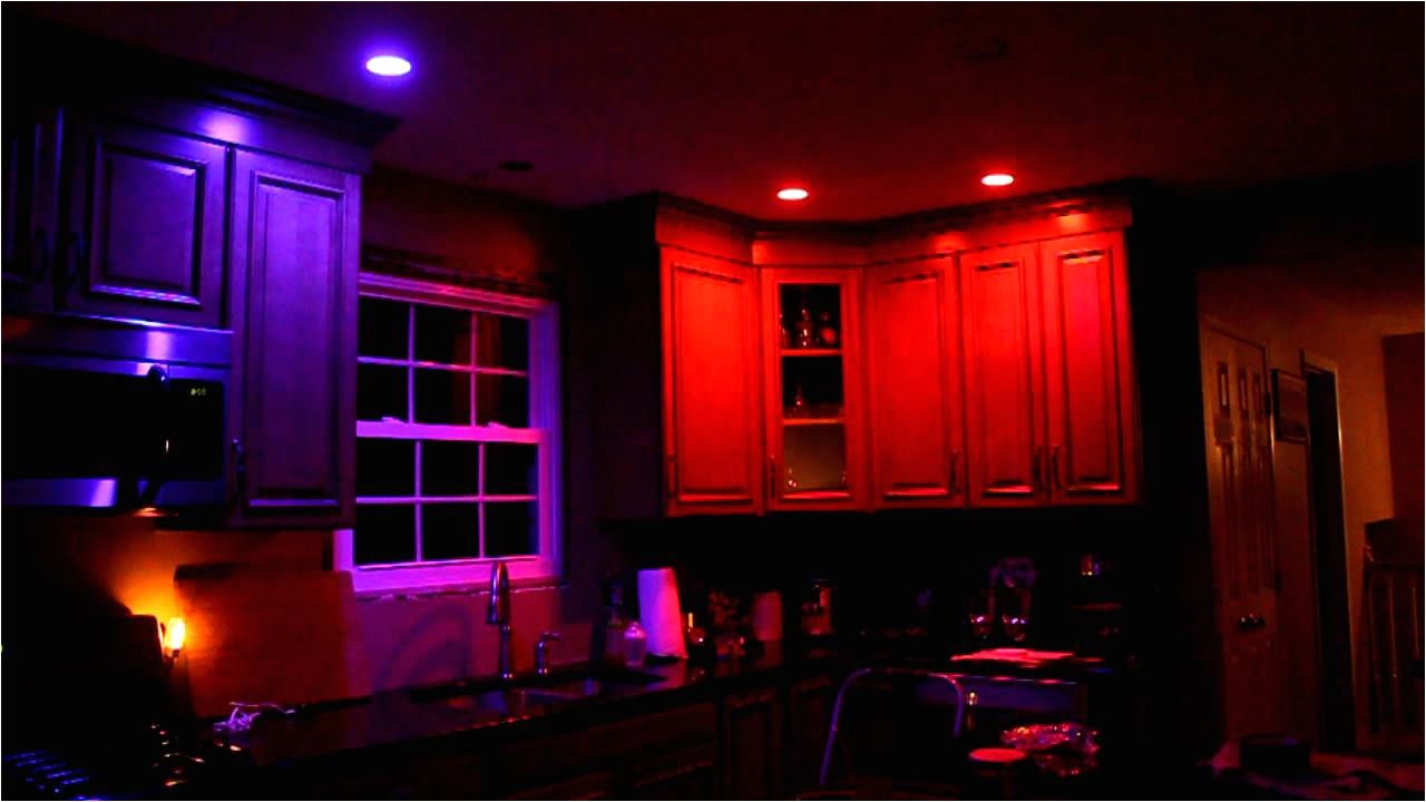 Philips Hue Flood Light Philips Hue Bulbs In Kitchen Youtube