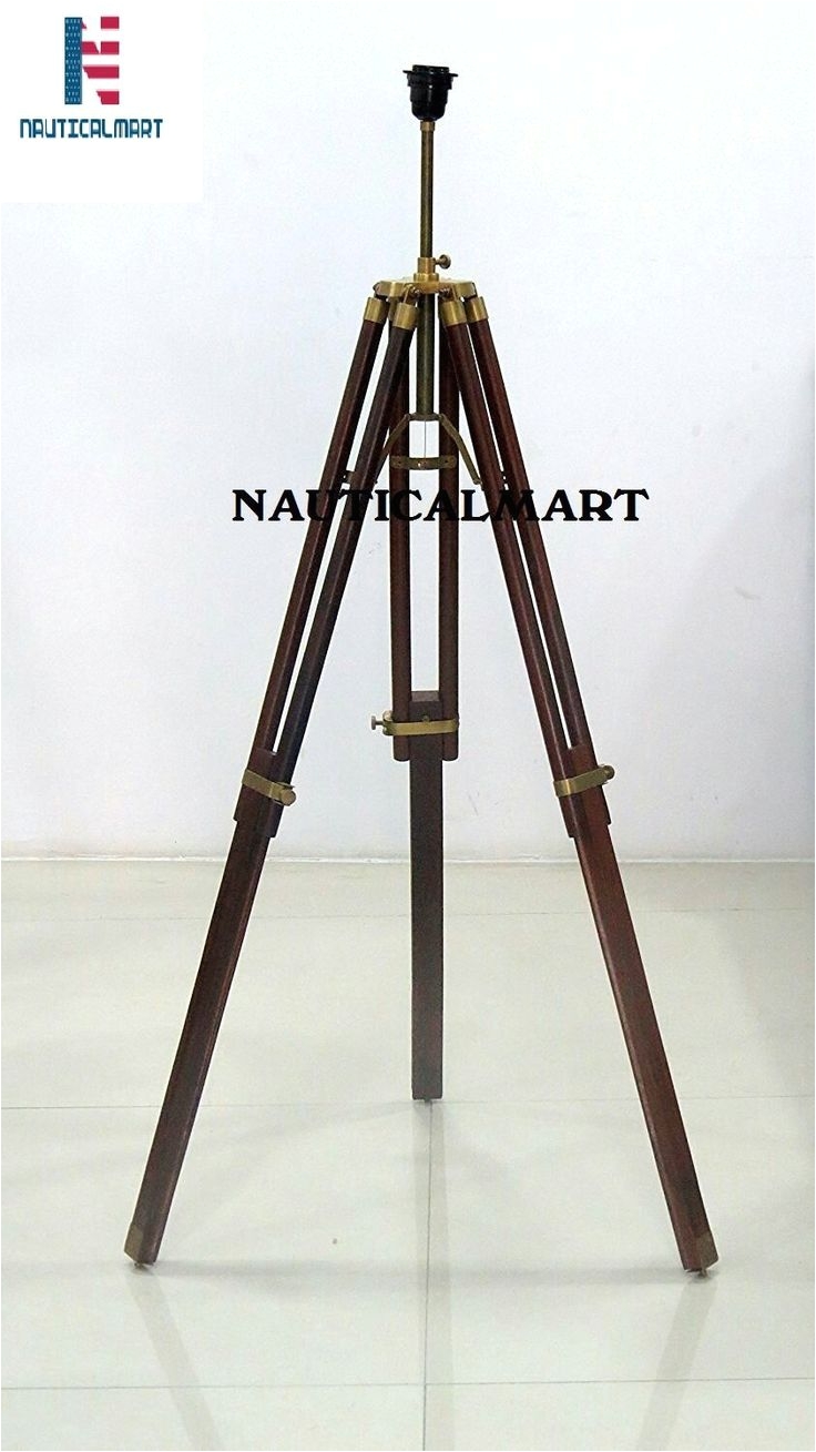 nautical tripod marine floor lamp stand nauticalmart amazon co uk toys