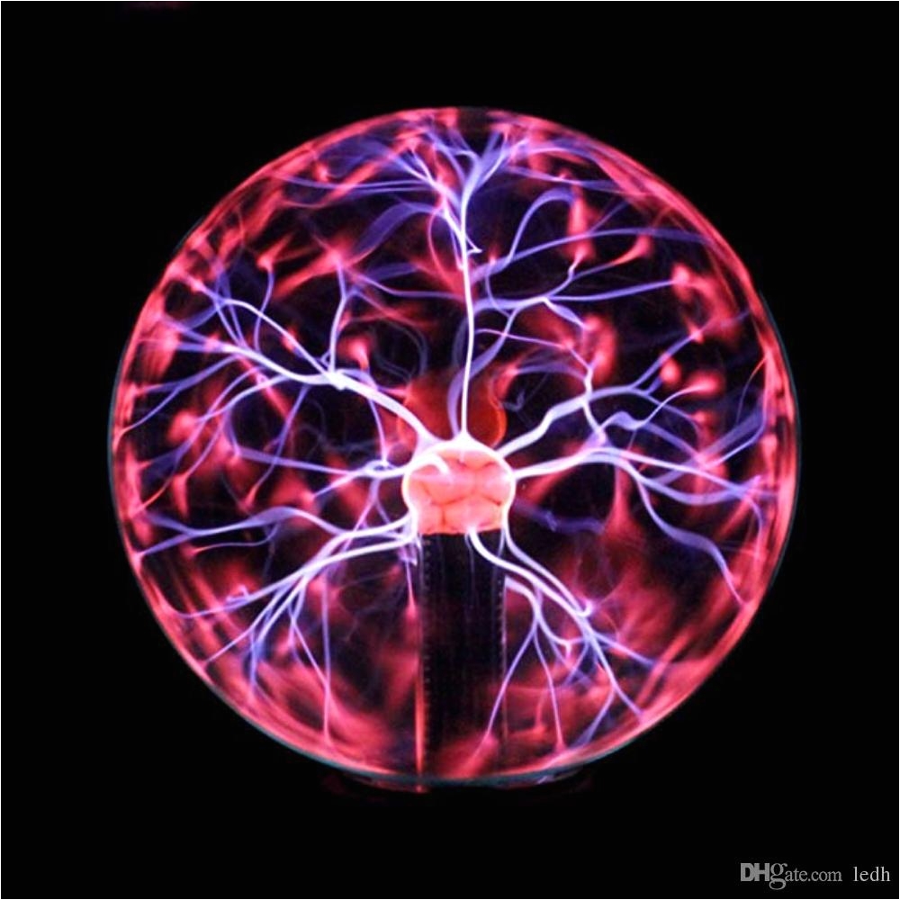 2018 plasma ball light magic crysta ball lamp ion sphere lightning carnival atmosphere lamps for ktv purify air novelty night lights from ledh