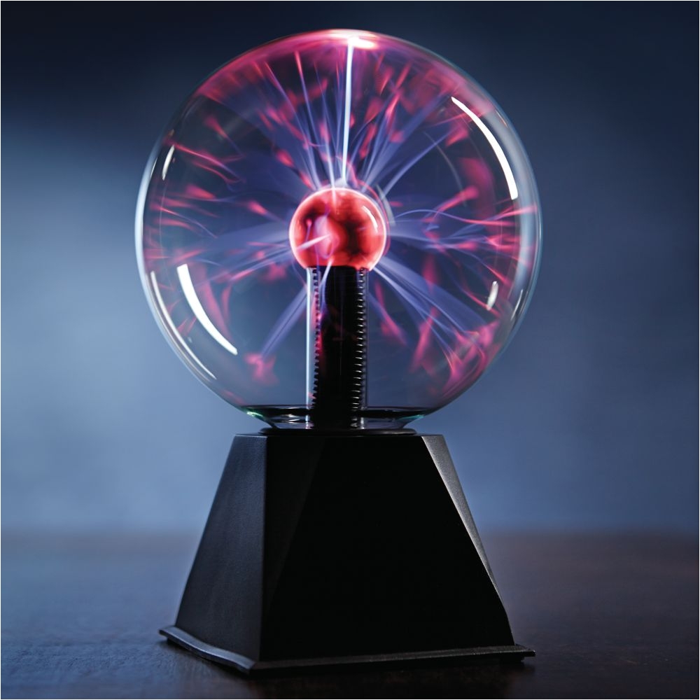 control lightning with this desktop plasma ball a small tesla coil generates these cool effects plasma ball national geographic store