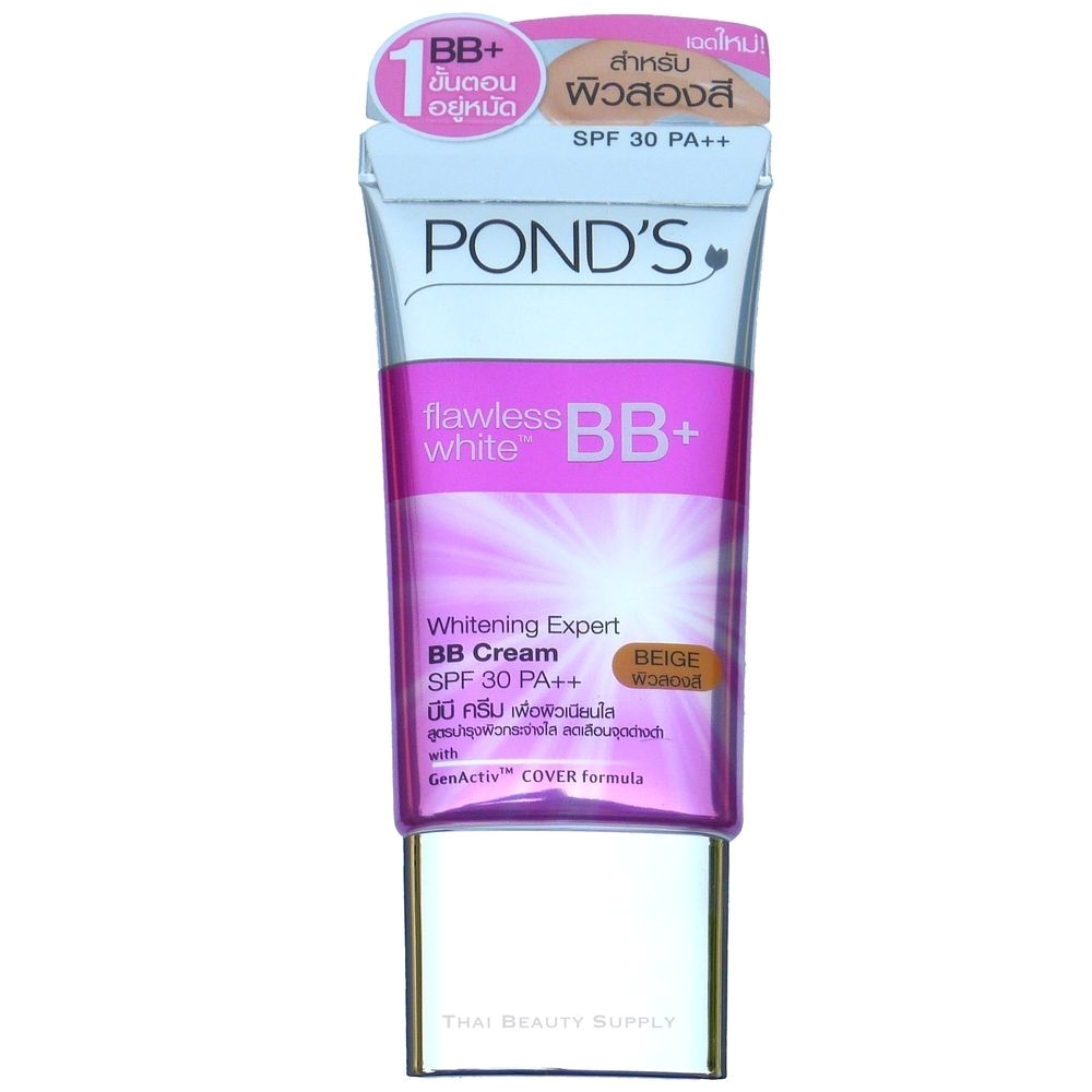 ponds flawless white bb cream skin whitening expert spf 30 beige ponds