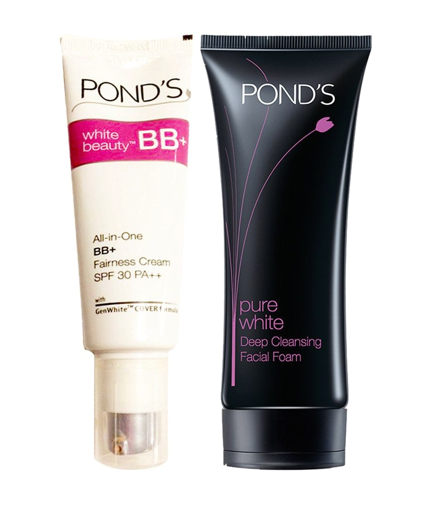 ponds white beauty bb fairness cream spf 30 pa 50 g ponds pure white deep cleansing facial foam face wash 100 g