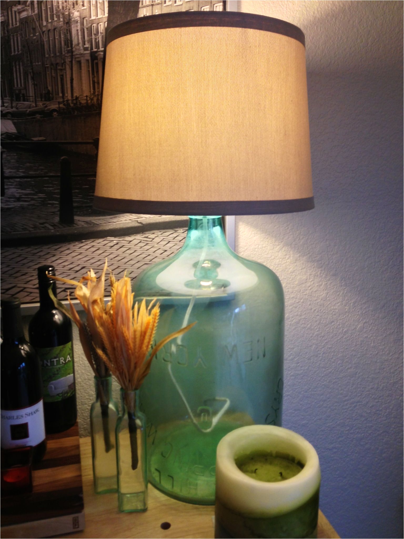 Pottery Barn Lighting Sale My Diy Pottery Barn Bottle Lamp 1883 Bottle for 10 On Craigslist