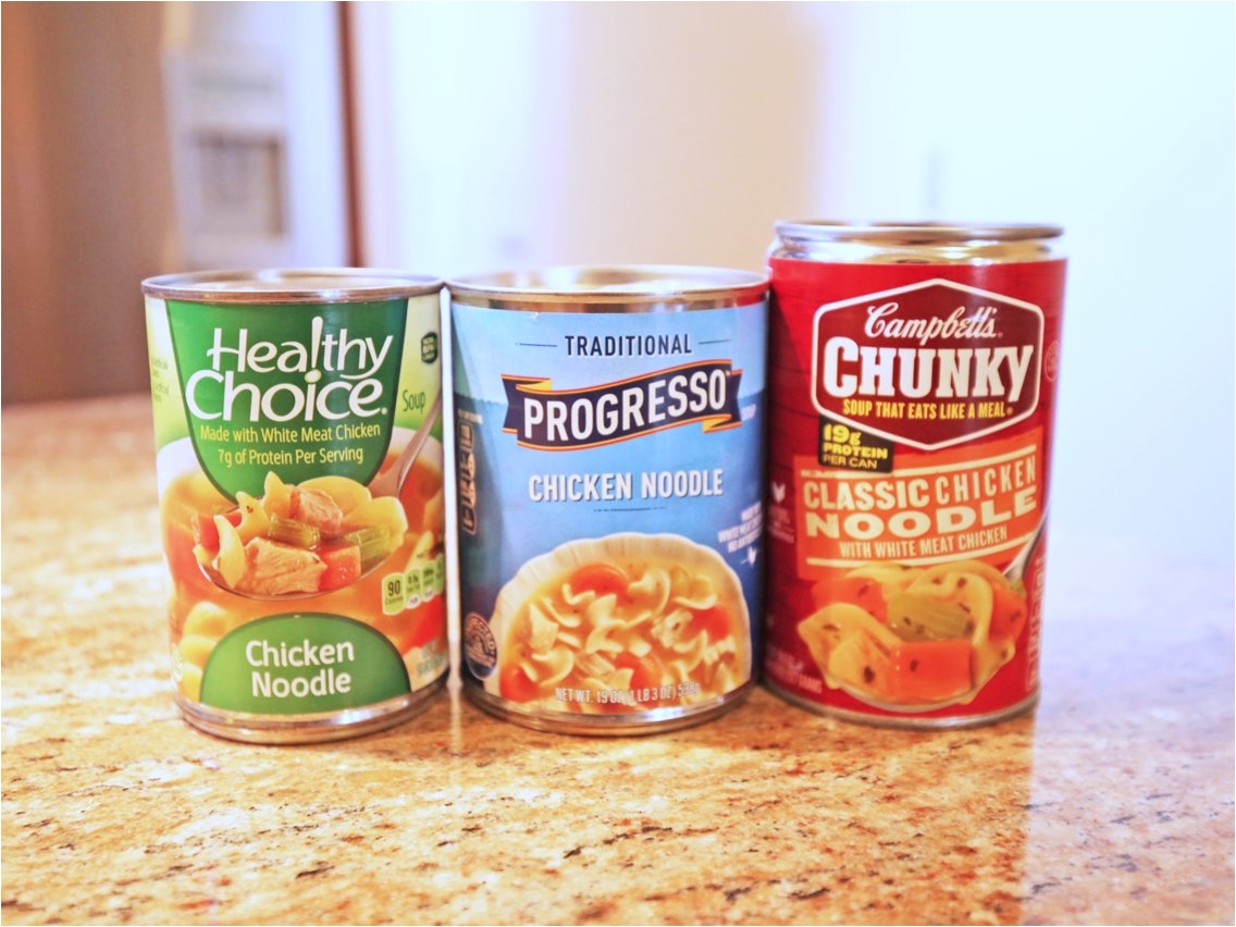 Progresso Light Chicken Noodle soup which Canned Chicken Noodle soup is the Best Insider