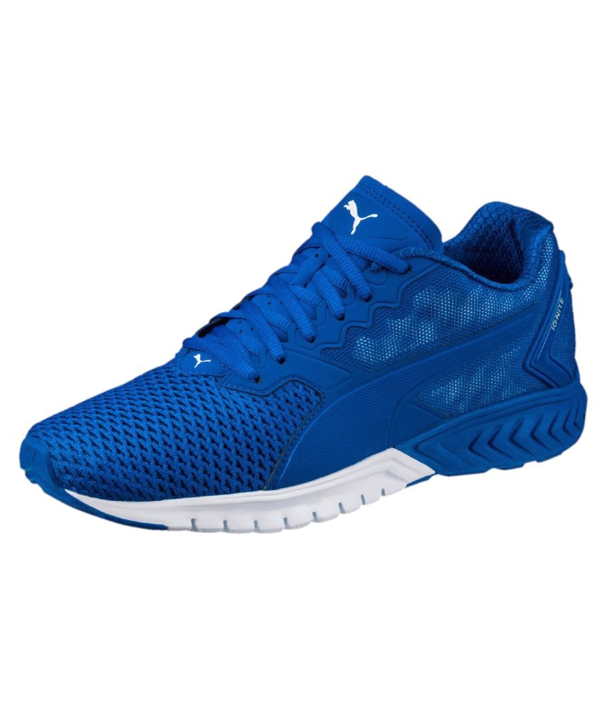 puma ignite dual mesh running shoes