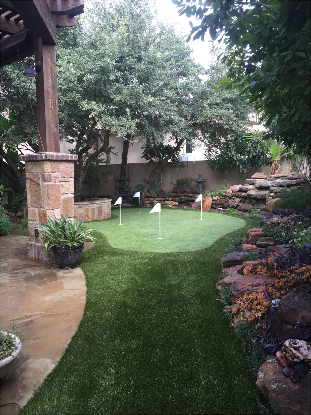artificial putting green by southwest greens of san antonio