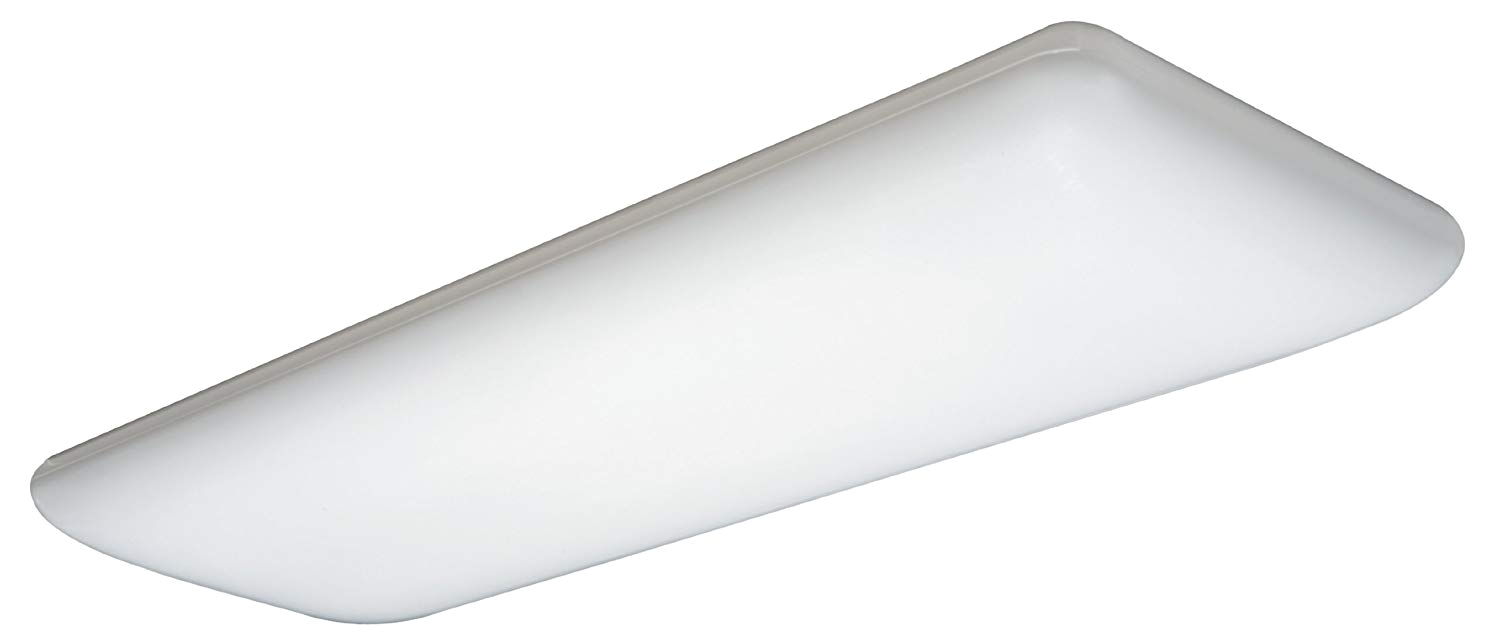 amazon com lithonia lighting dlb48 acrylic diffuser for 2 light lb wraparound series 4 feet home improvement