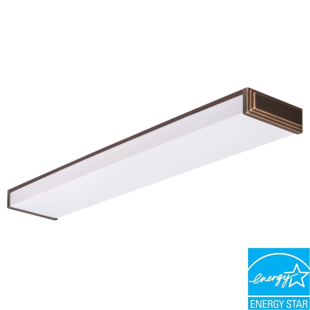 lithonia lighting 10648re bz riser 2 light black bronze fluorescent ceiling light