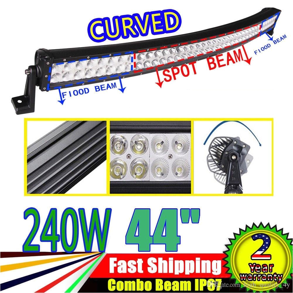 42 inch 140w 6000k curved car led work light bar offroad fog roof driving lamp for car camper boat truck tractor atv jeep suv 4wd 12v 24v led lights