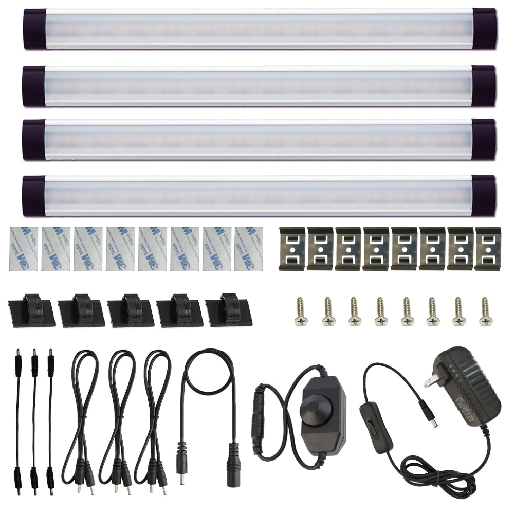 Ridged Lights Cabinet Bar Light Kit Rigid Led Bar Light with Dimmer Switch for