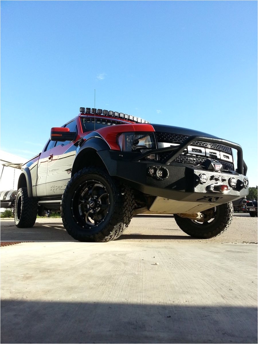 ford xtreme outfitters raptor with rigid industries lights