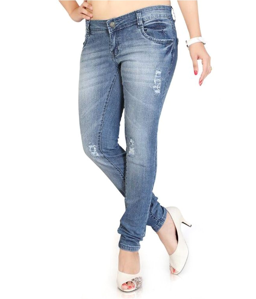 yrus cloud blue ripped jeans