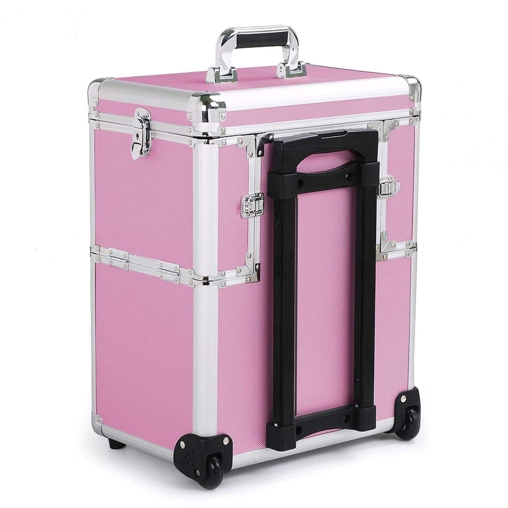 Rolling Makeup Case with Lights Amazon Com Yaheetech Professional Artist Rolling Makeup Artist