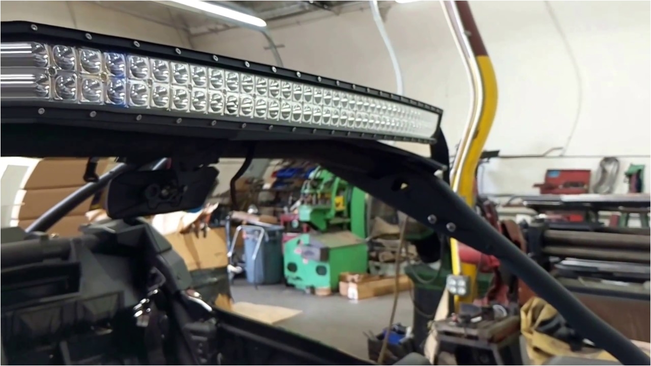 6kled custom led light bracket 2017maverick fit for 50 curved led bar