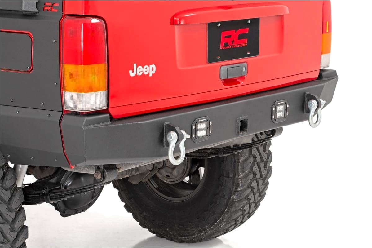 Rough Country 50 Inch Light Bar Rear Led Bumper for 84 01 Jeep Xj Cherokee 110504 Rough Country