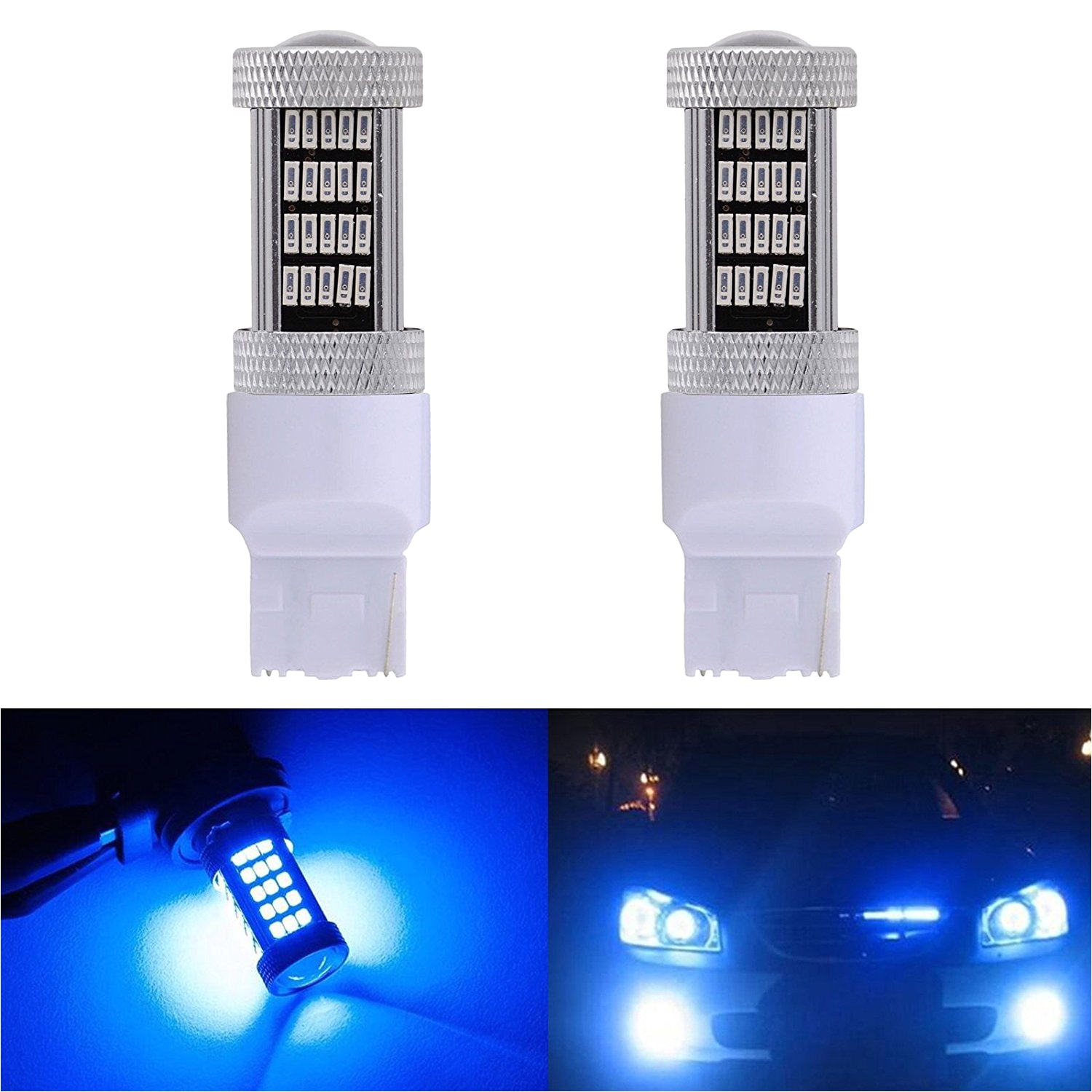 get quotations a· katur 7440 7440na 7441 992 92 smd 4014 lens led car lights bulbs 900lumens 12v auto