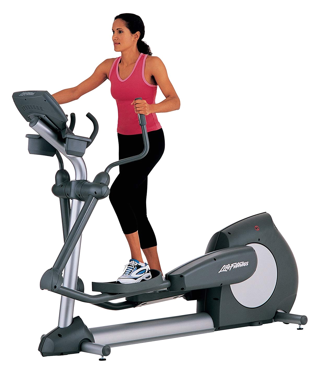 amazon com life fitness club series elliptical cross trainer sports outdoors