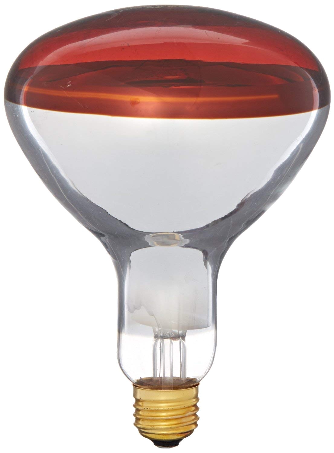 amazon com satco bulbs 64965 heat lamps 250 watts r40 reflector infrared light red medium e26 base incandescent heat lamp light bulb 250br40 red 2 pack