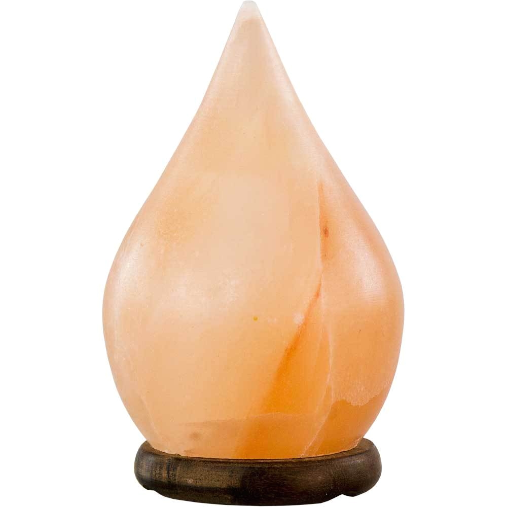 teardrop shaped himalayan salt lamp
