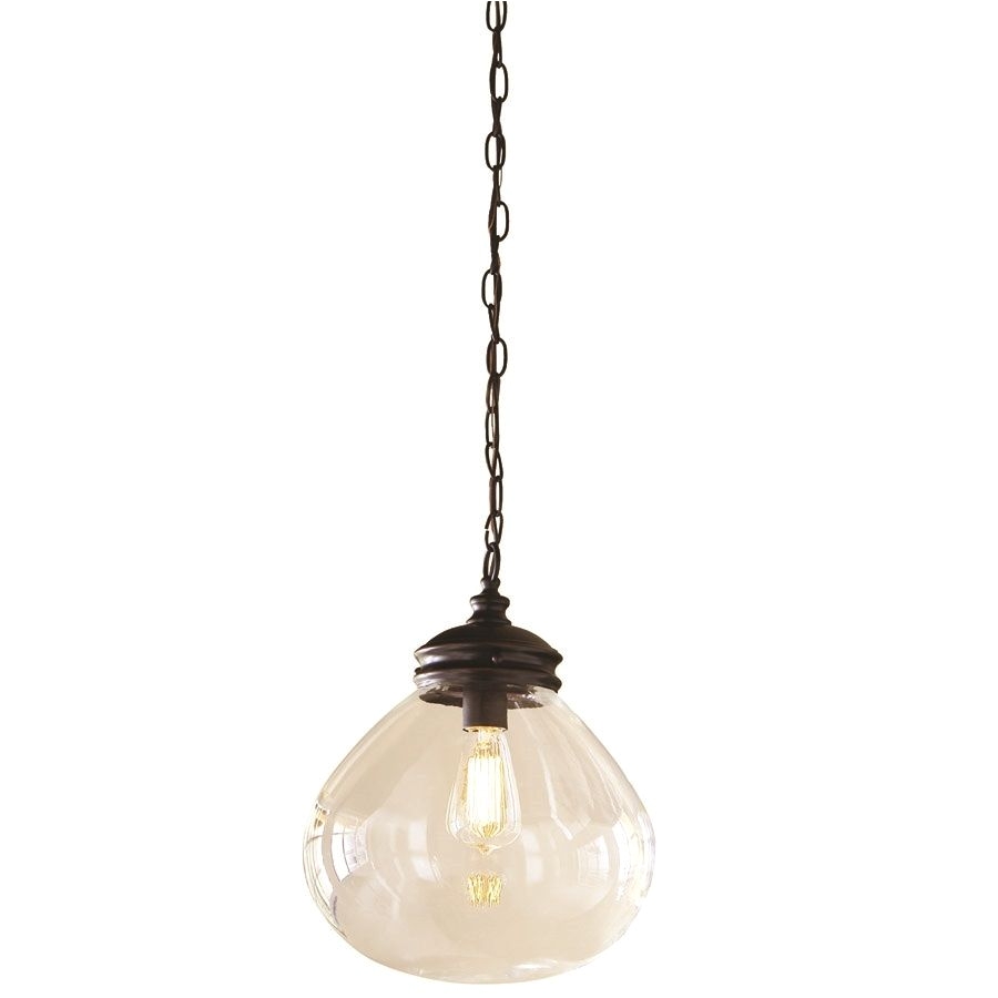 an oil rubbed bronze pendant light brightens any space and complements a transitional style