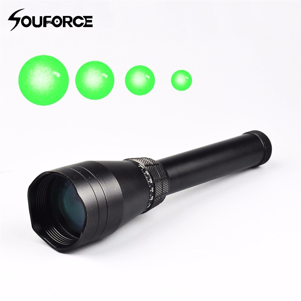 new adjustable night vision green dot nd3x50 subzero green laser designator zoomable w scope mount for rifle hunting in lasers from sports entertainment