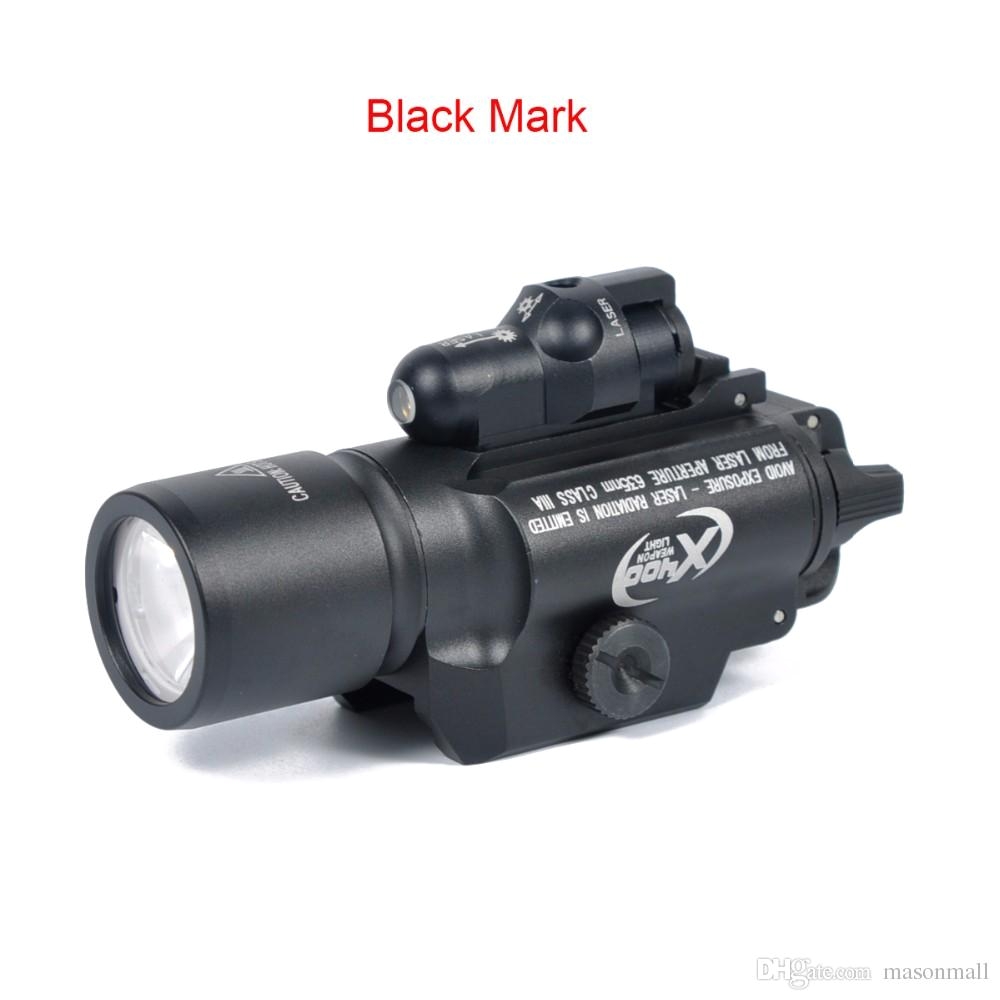 surefire led rifle x400 pistol handgun flashlight with red laser sight for rifle scope for hunting surefire pistol light hunting gear online with