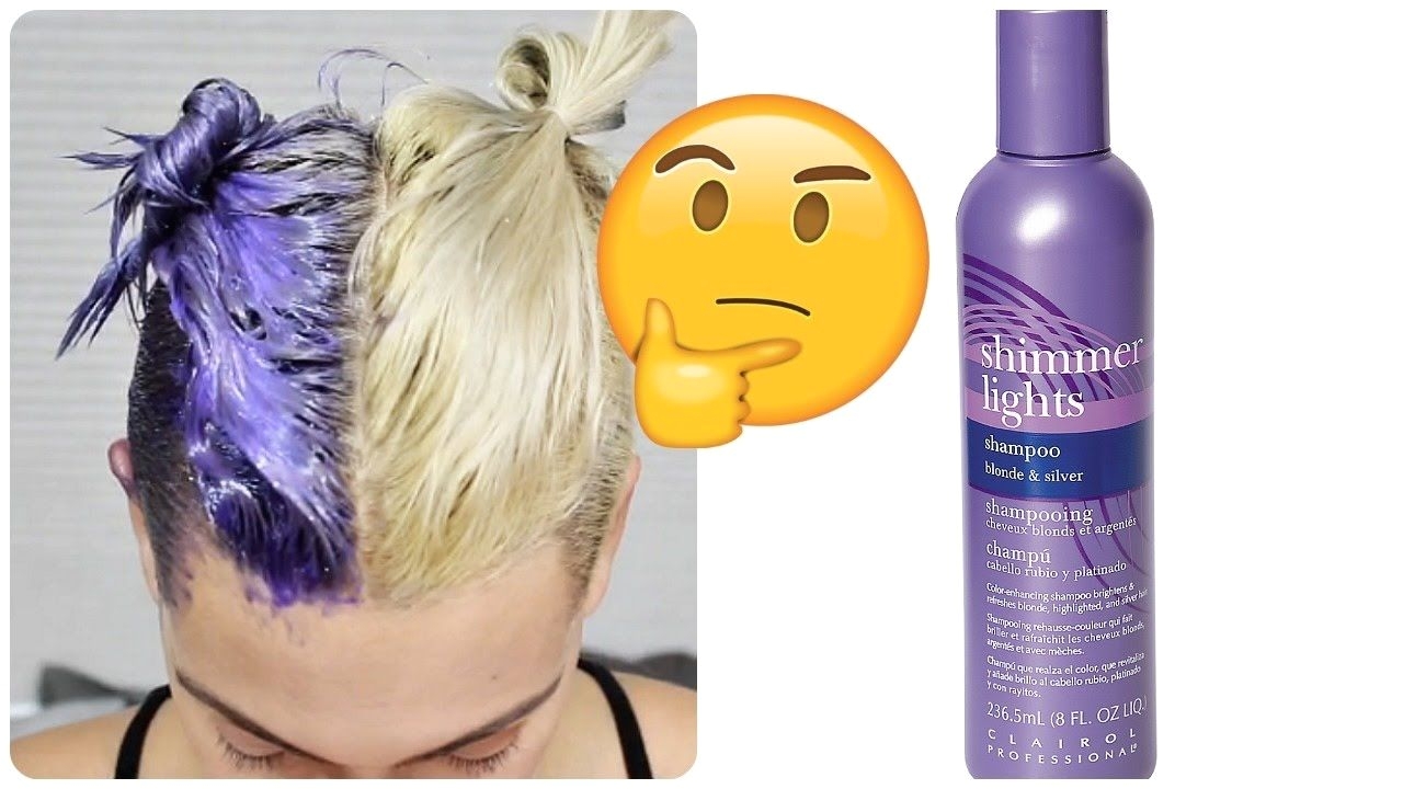 use a very deep purple toning shampoo i e ion cool blonde shampoo every other time you shampoo or more pinteres