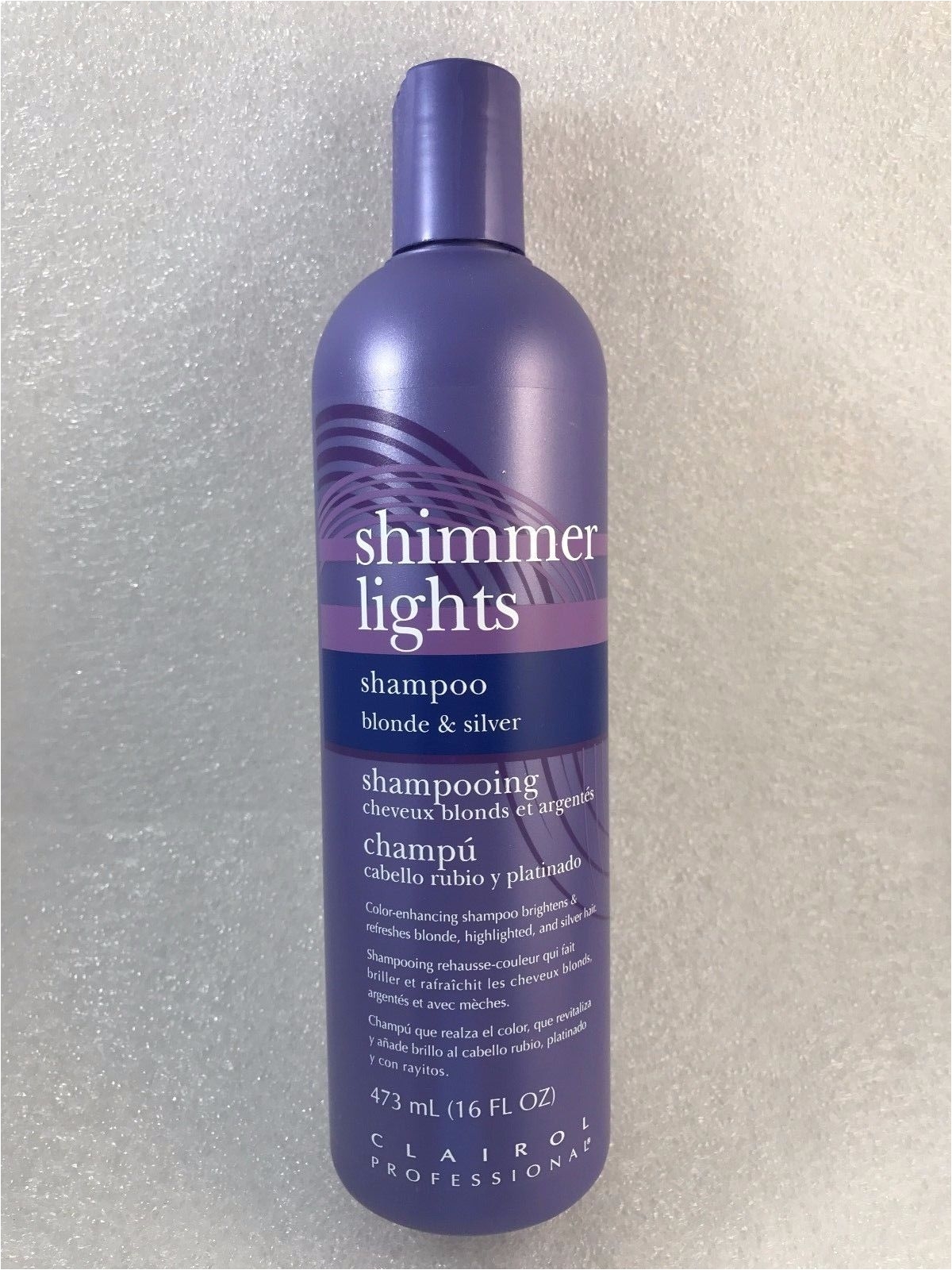 clairol professional shimmer lights shampoo blonde silver 16 fl oz