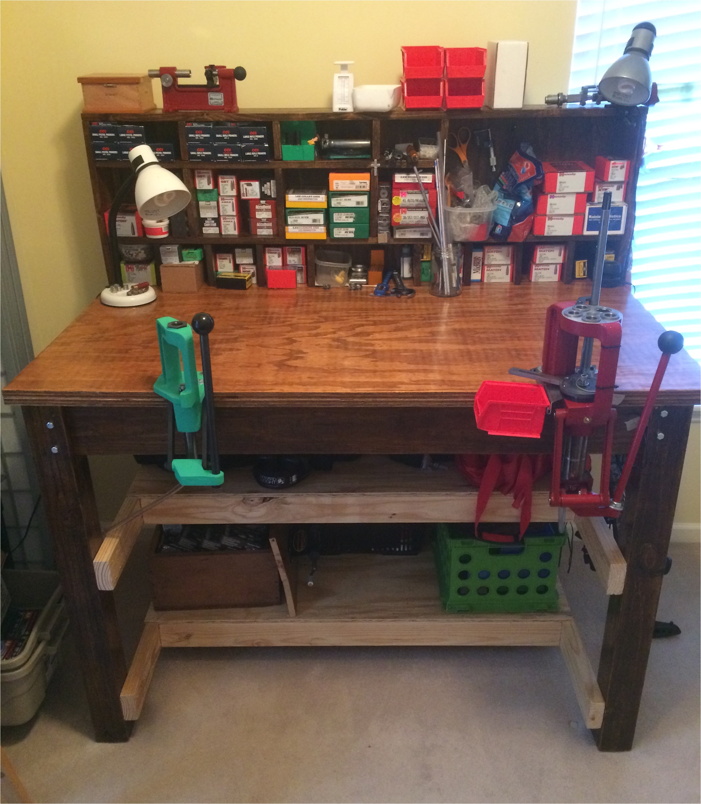 Small Reloading Bench Building A Reloading Workbench Dos Donts