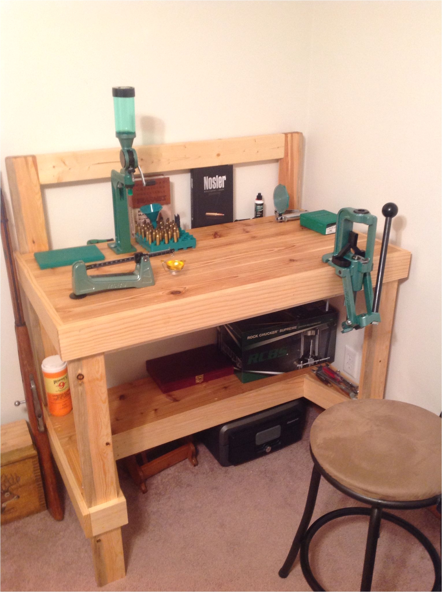 my reloading bench reloading table reloading bench plans woodworking bench plans reloading room