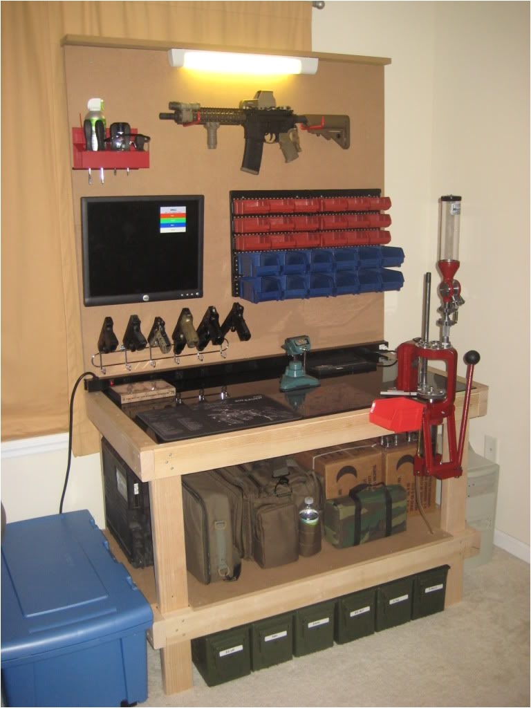 reload setup thread lets see your reloading bench