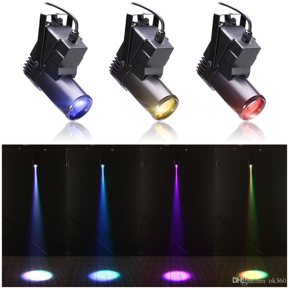 mini 10w rgbw 4in1 led pinspot spotlights disco spot dmx led rain stage light dj stage party show light moving stage lights lights stage from ok360