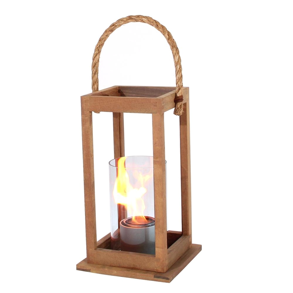 lantern in teak wood small size