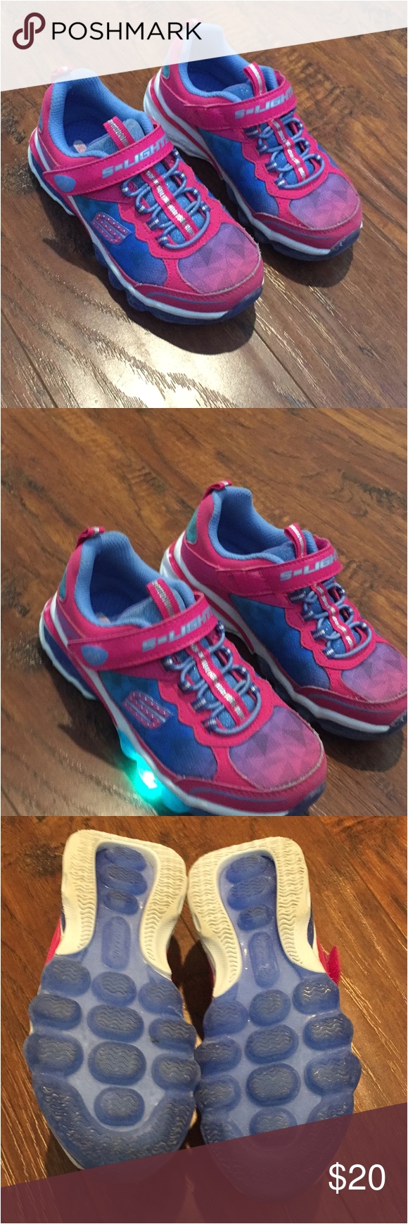 skechers s light shoes size 11 only worn once light up skechers for girls skechers shoes sneakers