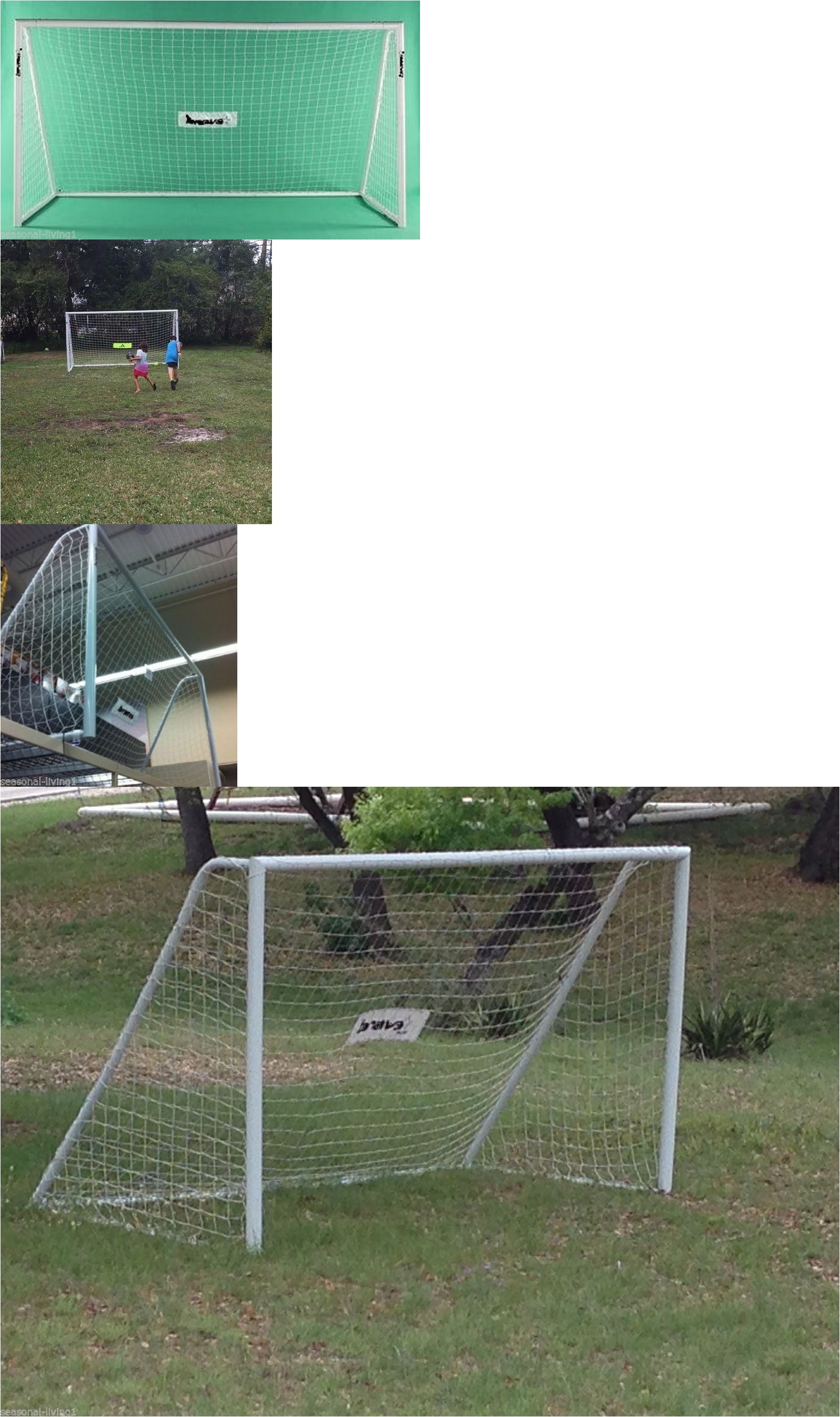 goals and nets 159180 clearance all steel no pvc 12 x 6 5 a· soccer goals