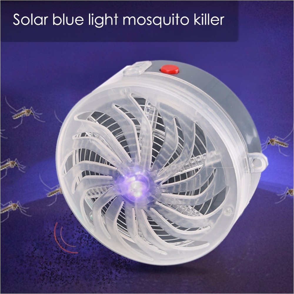 solar powered buzz uv lamp light fly insect bug mosquito killer lamp zapper electric fly trap electronic anti insect bug wasp in mosquito killer lamps from