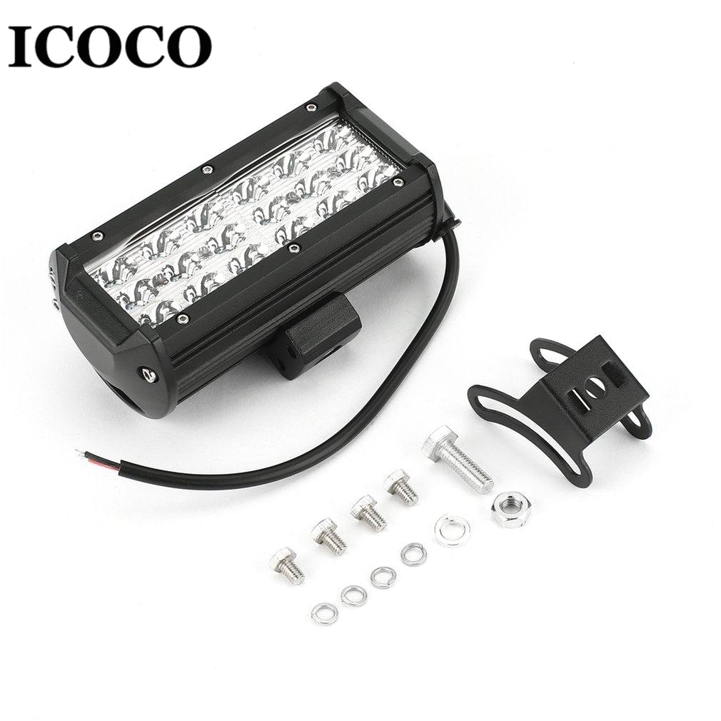 icoco 54w 3w leds high power spotlight flood lamp working headlight cylindrical shape lamp for car auto wholesale led flood lights review commercial led