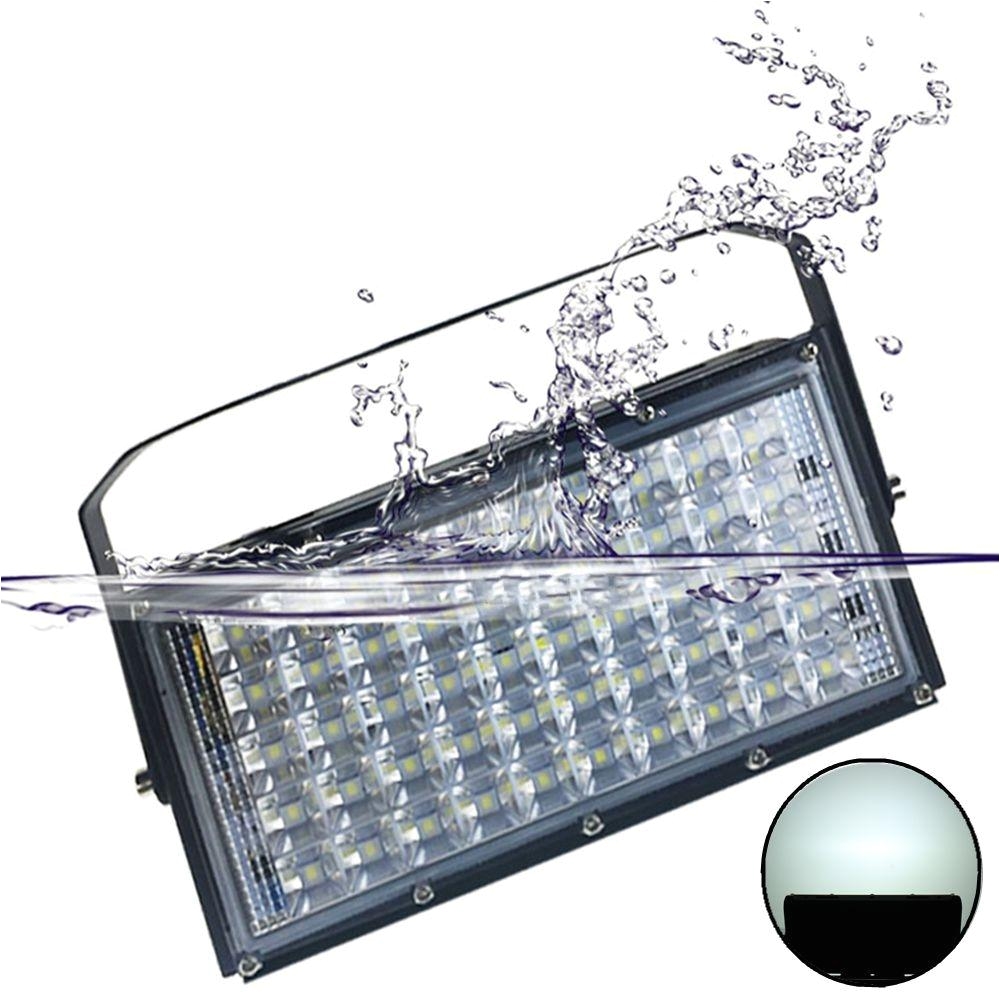 Spotlight Lampu 50w 4500lm Waterproof Ip65 50 Led Banjir Cahaya Dengan Lens White