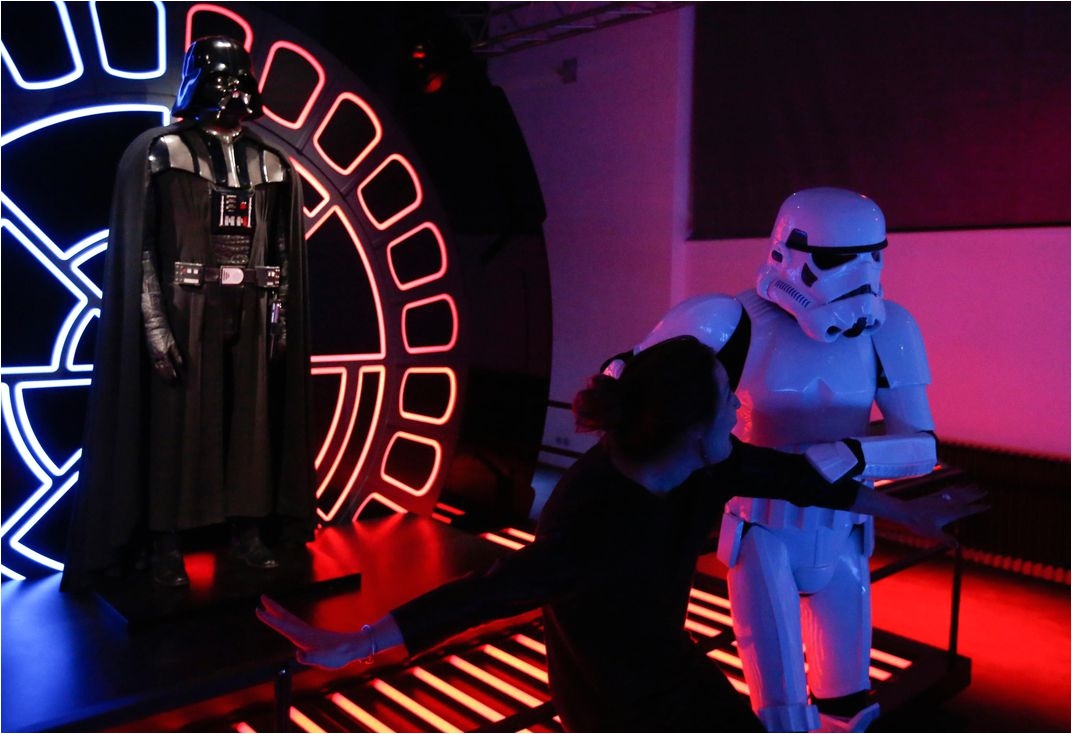 Star Wars Lights these are the Star Wars Exhibitions You are Looking for Travel