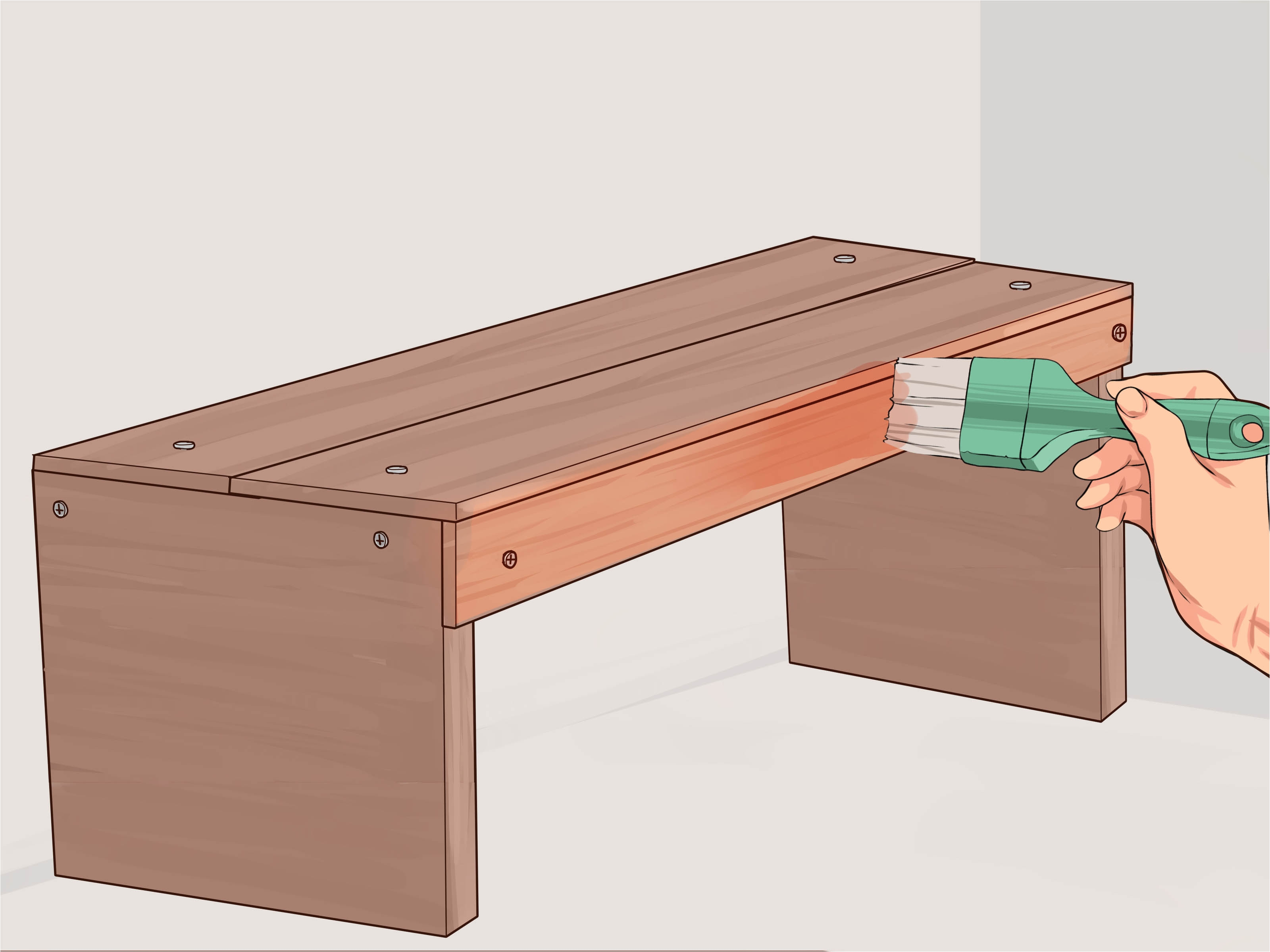 Step 2 tool Bench 3 Ways to Build A Bench Wikihow