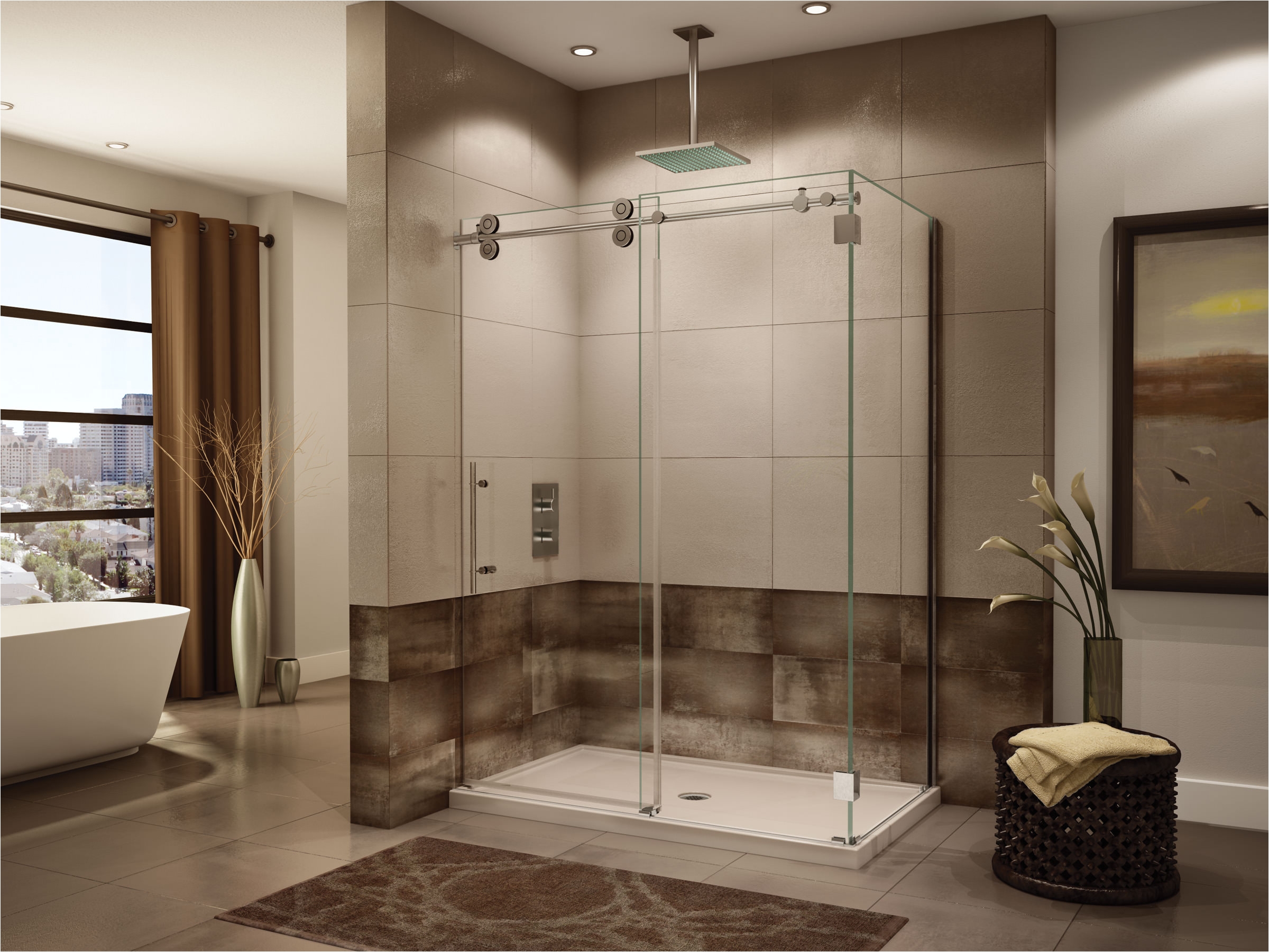 bathtub sliding glass doors luxury precision kinetic shower doors nj ny pa 732 389 8175